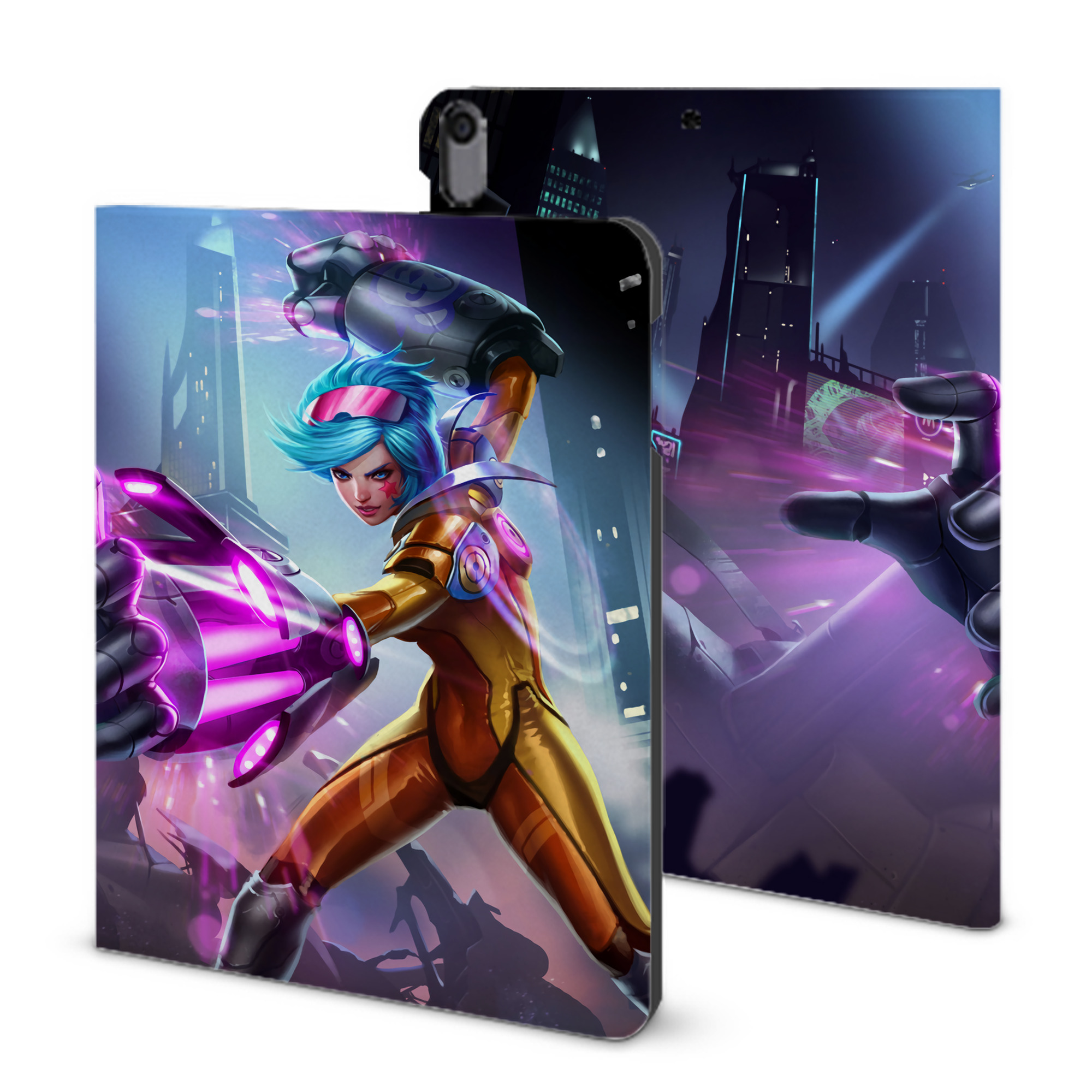 （画像用） リーグ・オブ・レジェンド League of Legends LOL IPad ケース ブック型 PUレザー TPU 耐衝撃 軽量 薄型 ペン収納なし 全面保護 IPad 各モデル対応